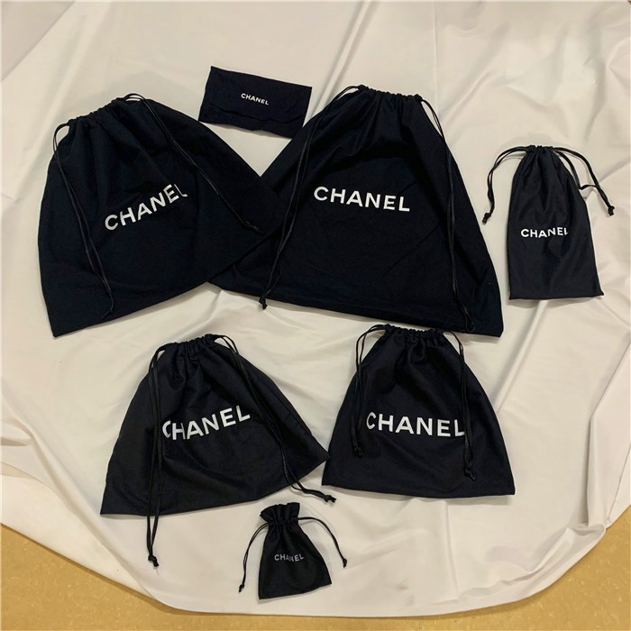 超纖雙面絨加厚防塵袋 適用於香奈兒Chanel包包防塵袋  大牌奢侈品防塵袋 衣服鞋子包裝袋 防潮束口袋