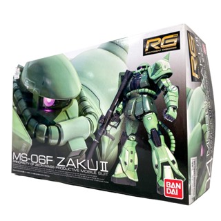 BANDAI 組裝模型 RG 1/144 #04 MS-06F 量產型 薩克II ZAKU II 綠薩克 鋼不辣商舖