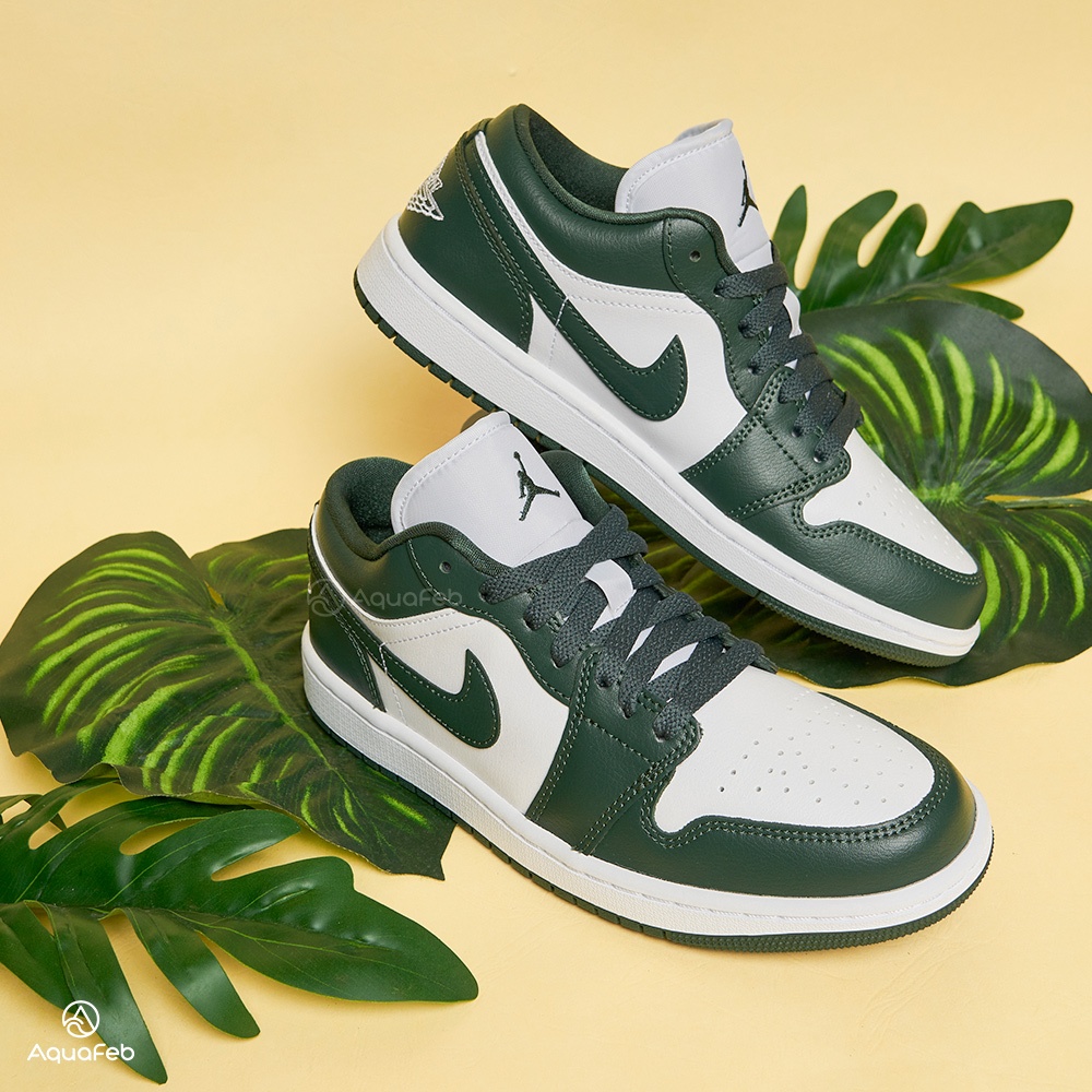 Nike Air Jordan 1 Low 女 橄欖綠 AJ1 喬丹 經典 休閒鞋 DC0774-113