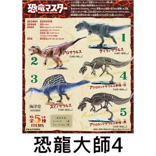 恐龍大師4 盒玩 模型 恐龍化石 恐龍模型 恐龍專家 恐龍展示室 海洋堂 F-toys