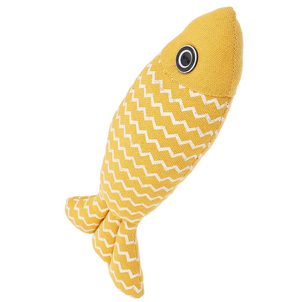 貓薄荷造型玩具 - 金黃大魚