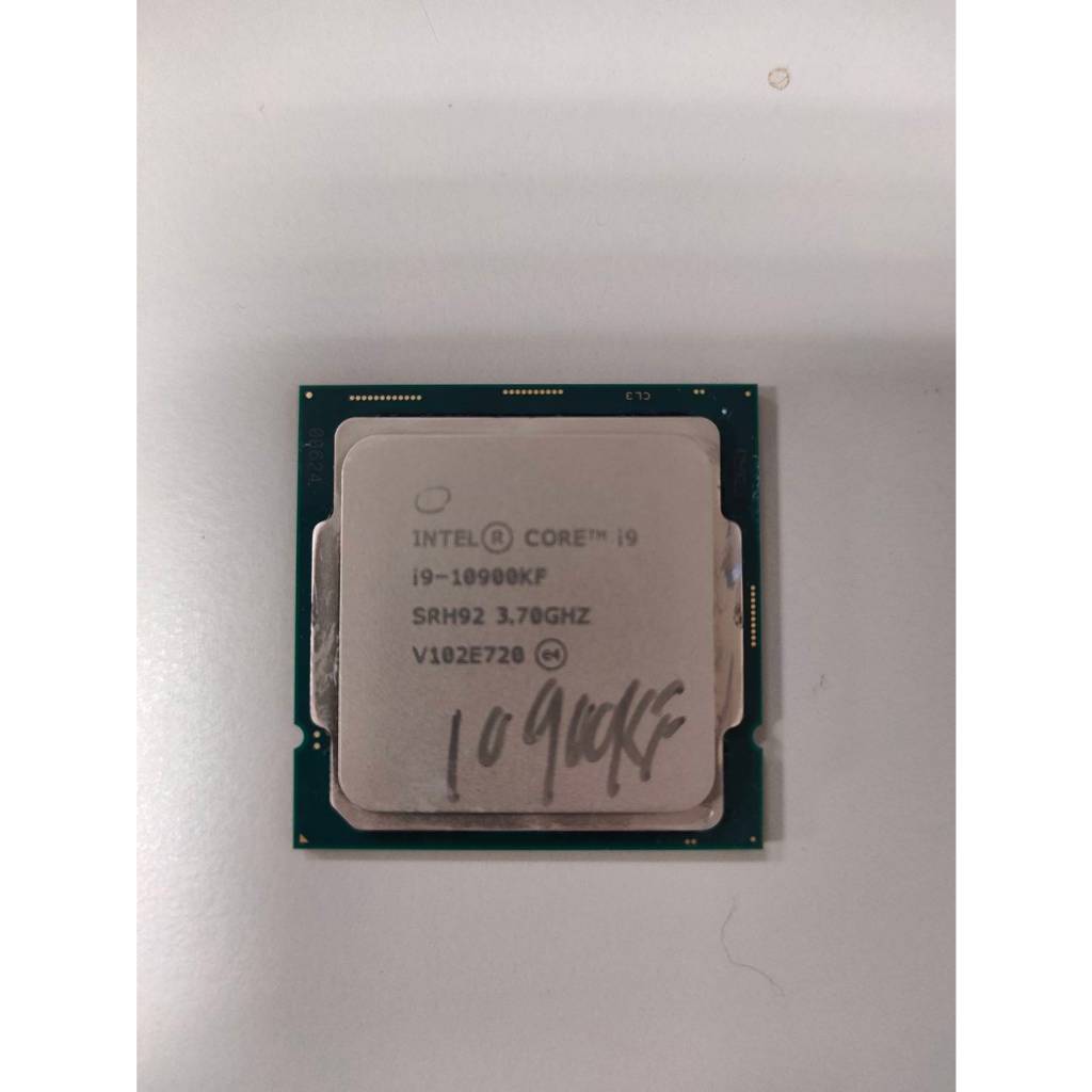 【2手良品】 頂級Intel Core i9 10900KF 原廠良品 10核心LGA1200 不鎖頻10代CPU