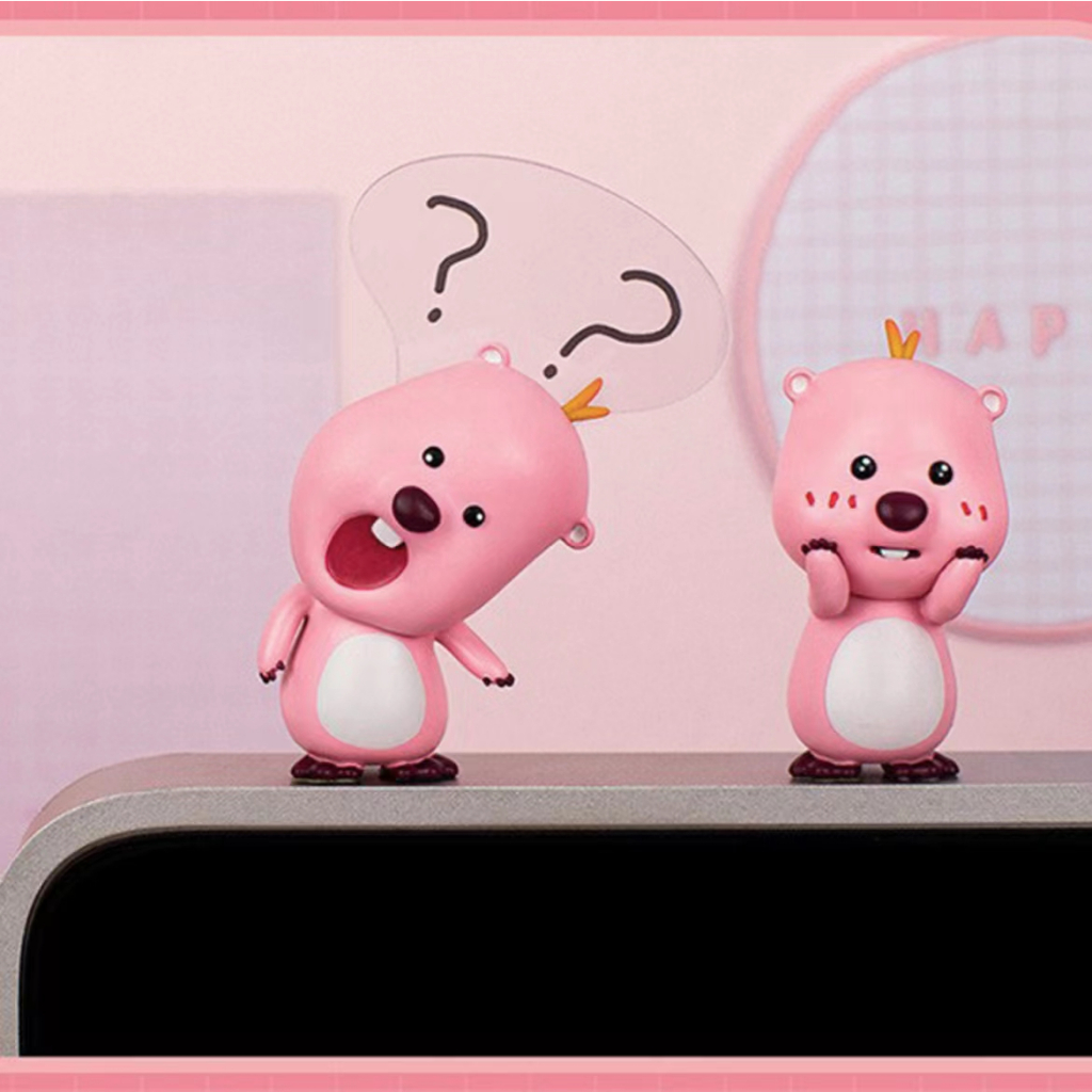 (現貨) 韓國 Loopy 露比 迷你 小公仔 小海貍 交換禮物 Zanmang Loopy Pororo 露比週邊