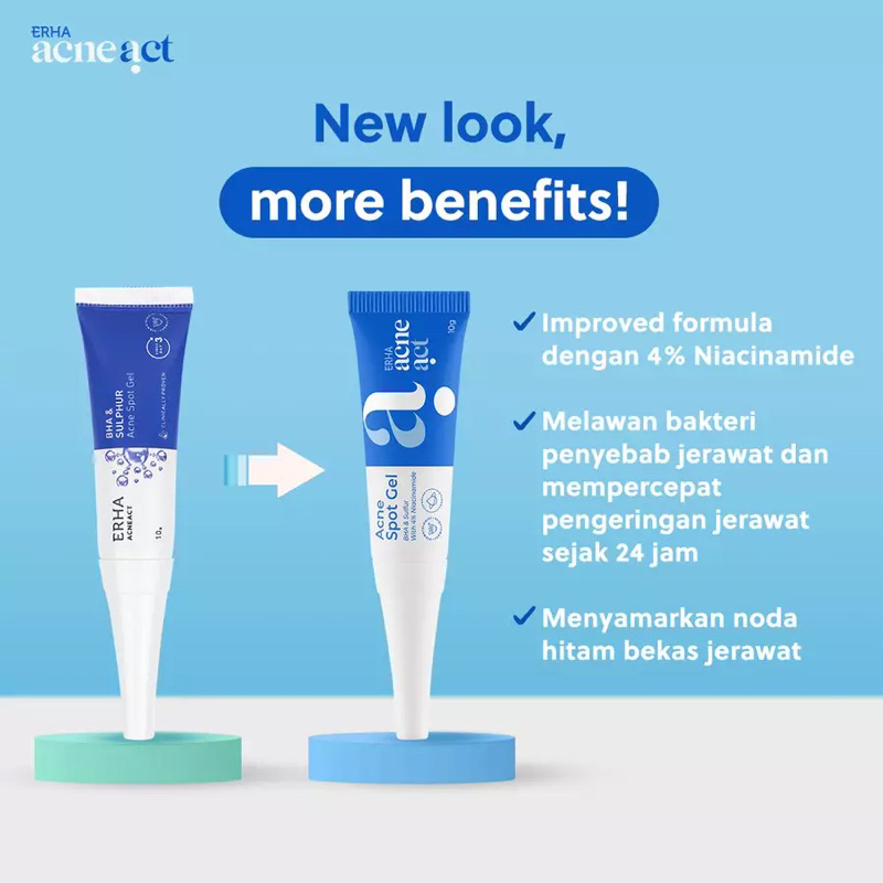 Ready ~ Erha Acneact Acne Spot Gel (acne Treatment Gel) 10g