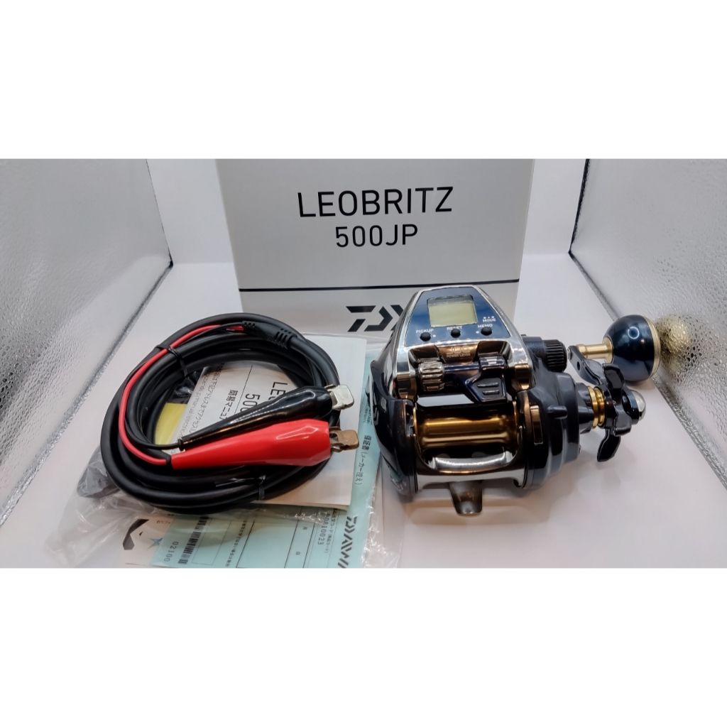 二手電動捲線器 DAIWA LEOBRITZ 500JP (37.2K、71H) 船釣小搞搞電捲