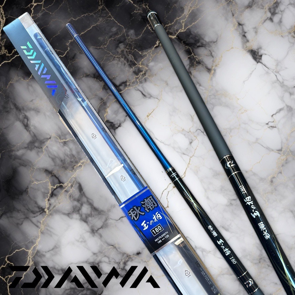 中壢鴻海釣具《DAIWA》秋潮 玉柄 180 適用釣種 船釣 筏釣 池釣