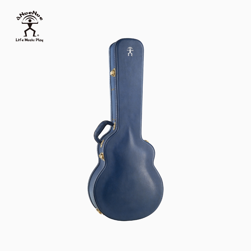 aNueNue 吉他配件 藍色木製硬盒｜36吋41吋 鳥吉他專用 木盒 (有另售專用保護套) 彩虹人官方旗艦店