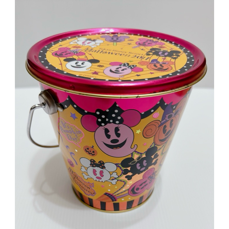 ☆╮ZNAMNOS╭☆ 東京迪士尼 萬聖節 復活節 鐵罐 空鐵盒 收納 日本 迪士尼 餅乾鐵罐