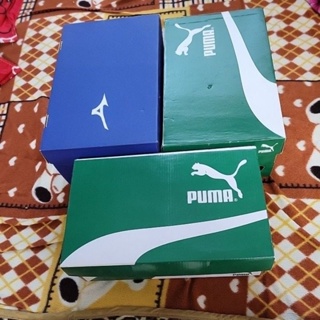 PUMA 空鞋盒 一藍二綠