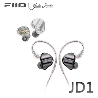 【FiiO台灣】JD1單動圈CIEM可換線耳機/10mm LCP液晶振膜/0.78mm雙針可換線/高音質麥克風線控按鍵