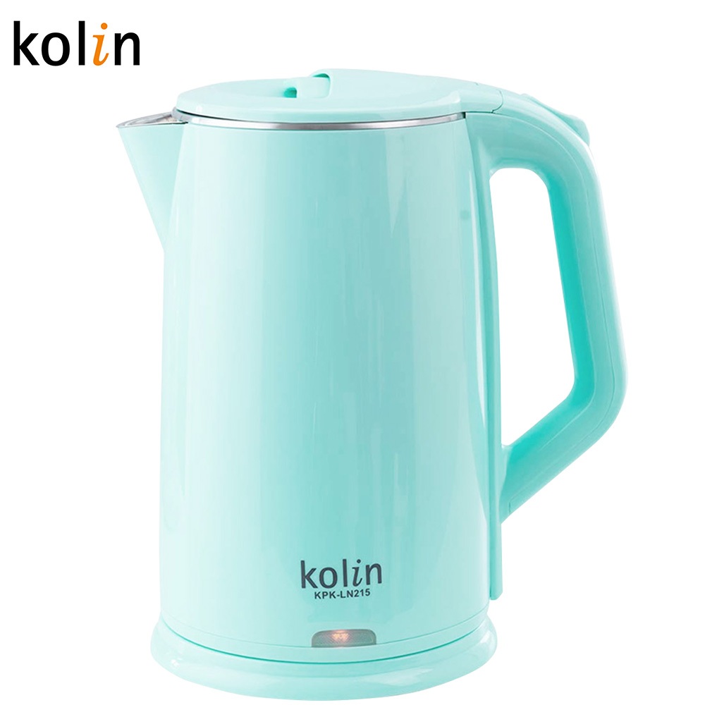 Kolin歌林 1.8L不鏽鋼雙層防燙快煮壺 KPK-LN215