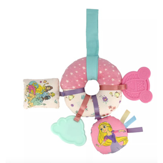 預購❤️正版❤️美國迪士尼 公主 princess 長髮公主小美人魚貝兒公主嬰兒 安撫娃娃 推車玩具 嬰兒床玩具