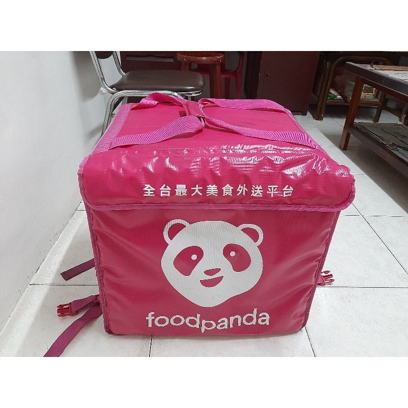 【foodpanda】熊貓外送箱 大箱 二手 7成新 附杯架 支架 可自取 可面交 可宅配