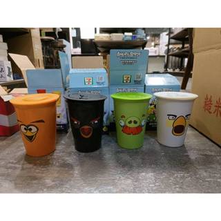 (全新)7-11 Angry Birds 憤怒鳥馬克杯/白色憤怒鳥隨行杯/雙層陶瓷杯/馬克杯/杯子/咖啡杯/泡茶杯/水杯