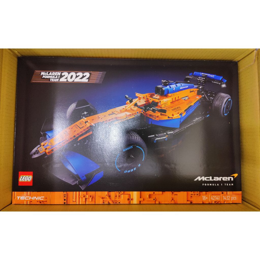 LEGO 42141 麥拉倫 Formula 1 賽車 樂高 科技系列 樂高盒組