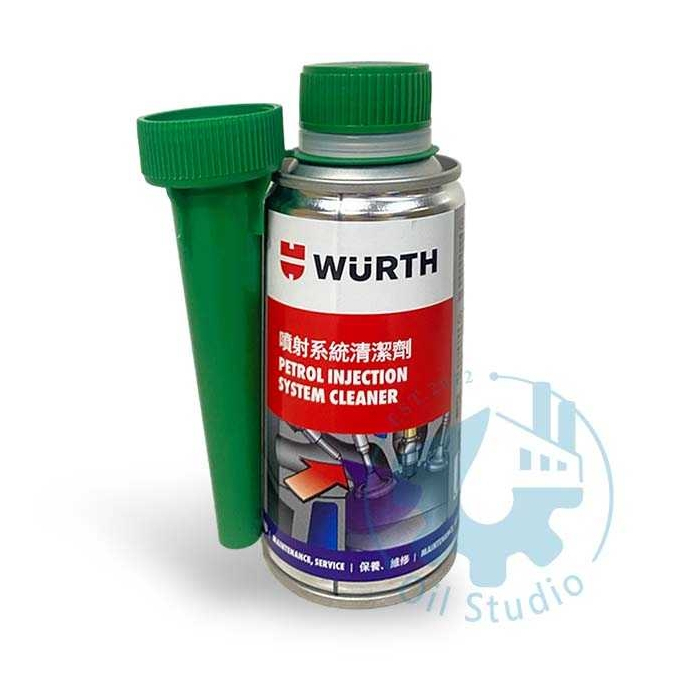 《油工坊》WURTH 福士 汽油效能改善劑 噴射系統清潔劑   汽油精 150ML