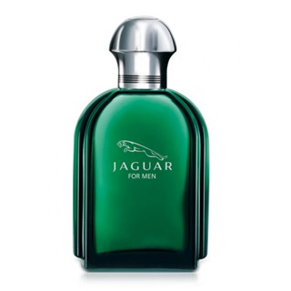JAGUAR FOR MEN淡香水(100ml)(綠)丹參/肉桂皮/香木緣/馬鞭草/莞荽/巖蘭草/琥珀/檀香/ 麝香