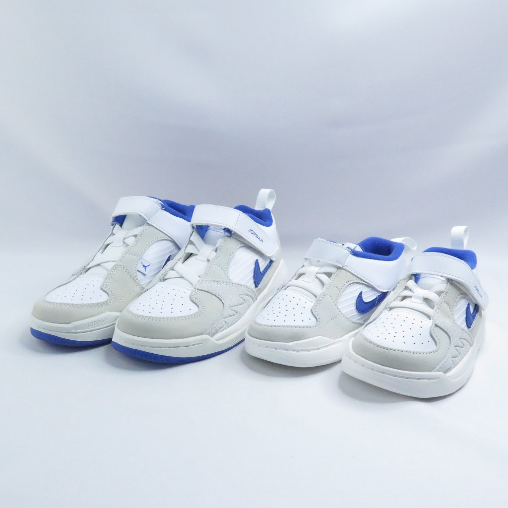 Nike Jordan Stadium 90 DX439×104 中小童鞋 學步 運動鞋 灰藍【iSport愛運動】
