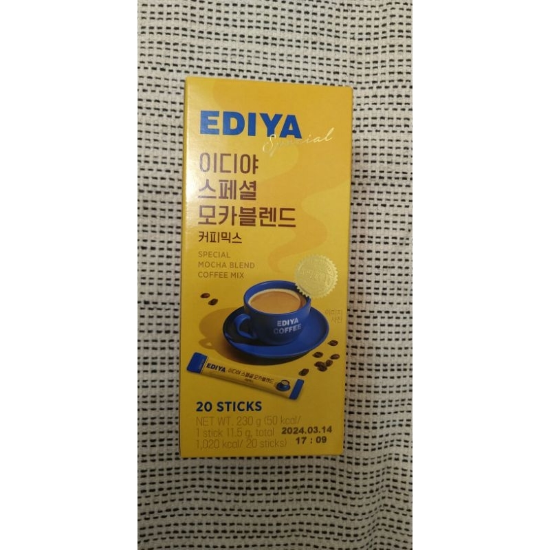 韓國EDIYA COFFEE 特調摩卡咖啡20 入