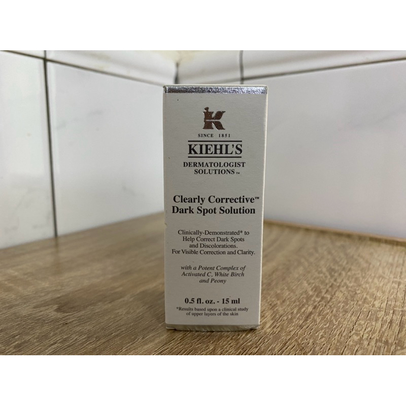 《Kiehl's》Clearly Corrective Dark Spot 激光極淨白淡斑精華 15ml