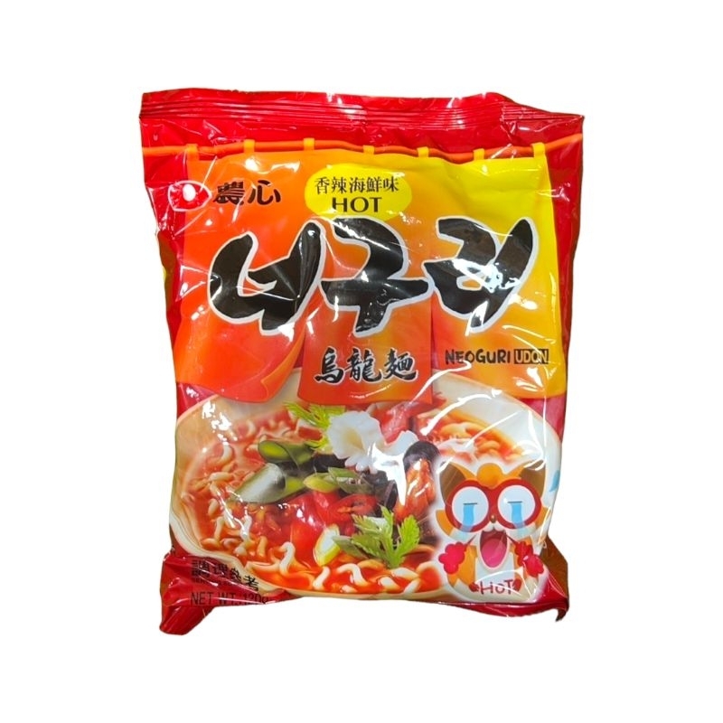 即期出清 韓國泡麵 農心 香辣海鮮味烏龍麵 單包售 120g