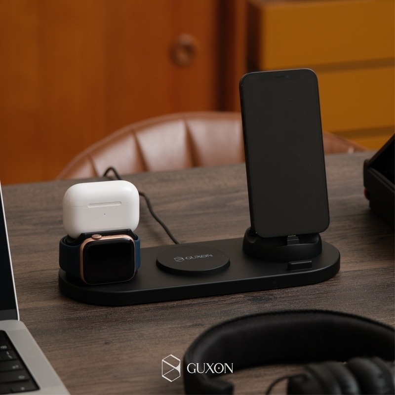 [DZ] GUXON 古尚 六合一無線充電座 GX07C 無線充電 airpod apple watch 蘋果 安卓
