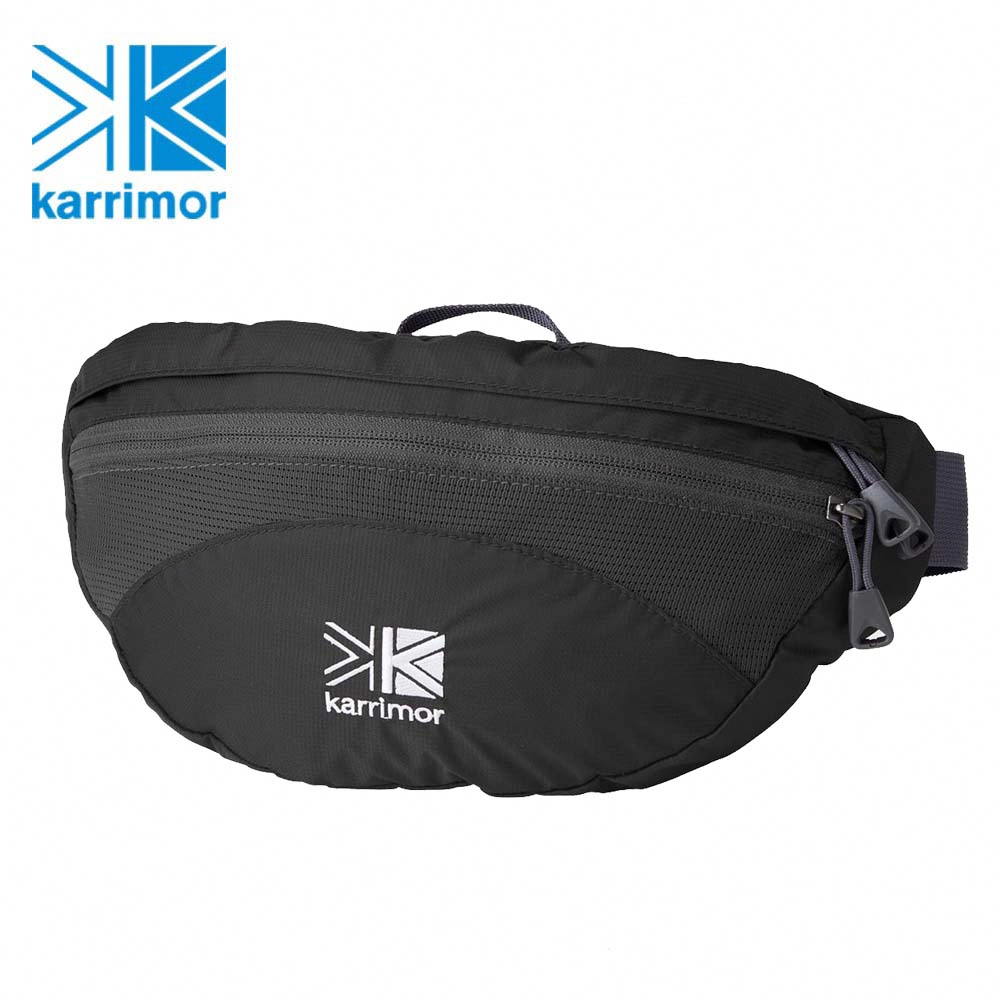 【Karrimor】日本版 原廠貨 中性 SL 2 隨身輕量化腰包 健行/生活/旅行 黑