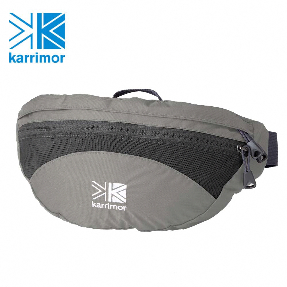 【Karrimor】日本版 原廠貨 中性 SL 2 隨身輕量化腰包 健行/生活/旅行 銀