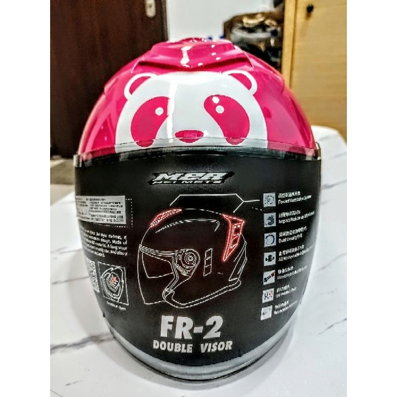 （ 勿下標請先聊聊 ）【FoodPanda】2代 熊貓安全帽
