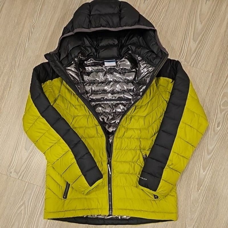 Columbia 哥倫比亞 童款- Omni-Heat™防水鋁點保暖連帽外套