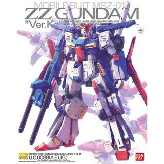 BANDAI 組裝模型 MG 1/100 機動戰士鋼彈ZZ MSZ-010 ZZ GUNDAM ZZ鋼彈 Ver.Ka