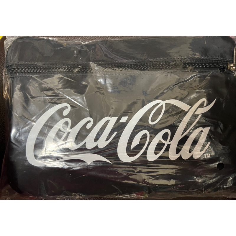 原廠 coca coca可口可樂紅運萬用袋-潮流黑