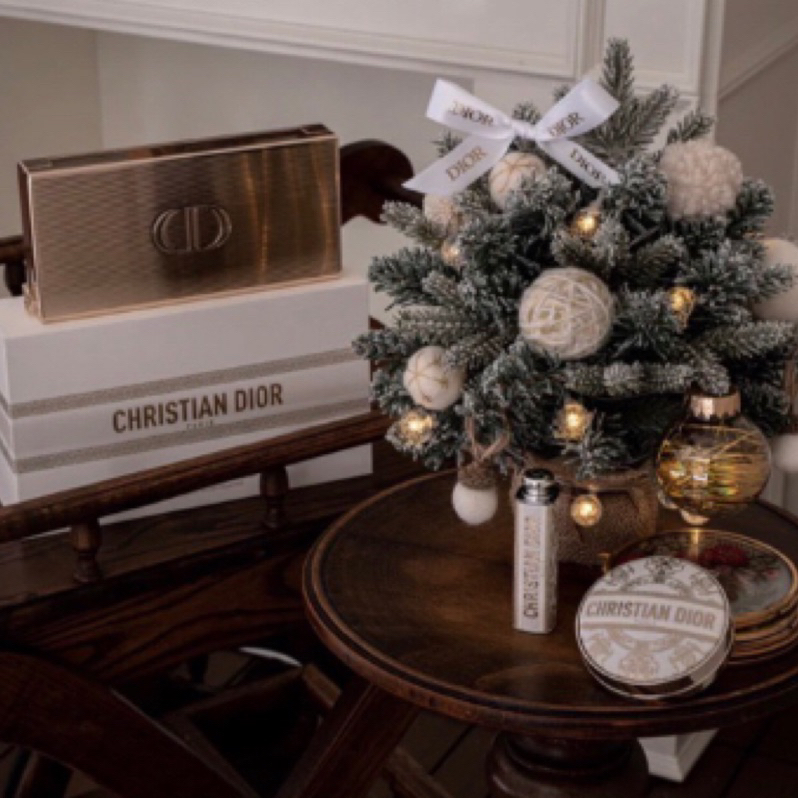 Dior迪奧杜樂麗花園超美桌上型聖誕樹限量版 免運 交換禮物最佳
