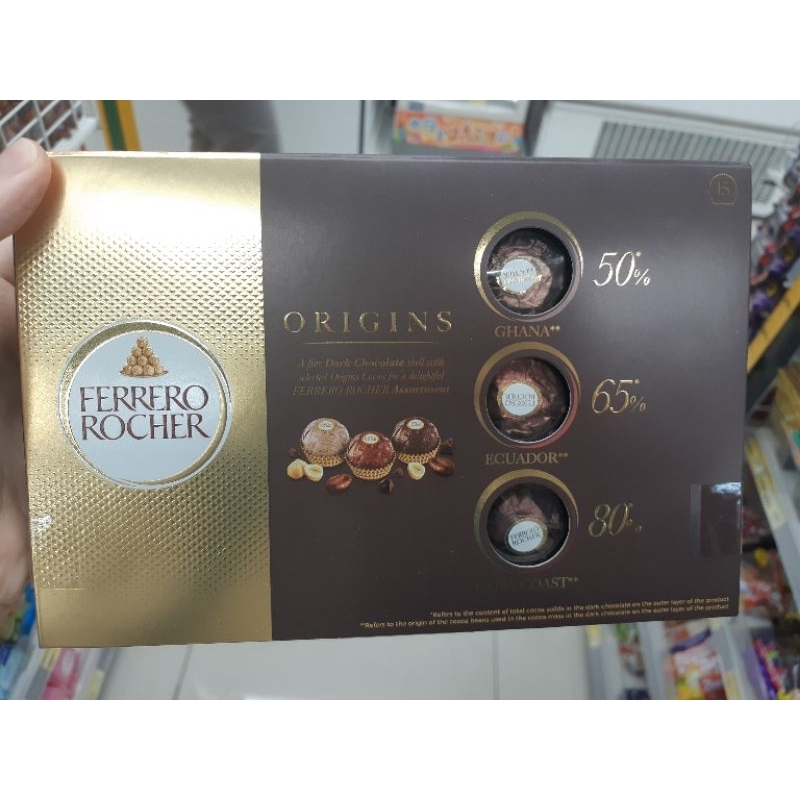 費列羅 金莎 超好吃 黑巧克力 三重 朱古力 chocolate 15 顆盒裝 50% 65% 80% ferrero