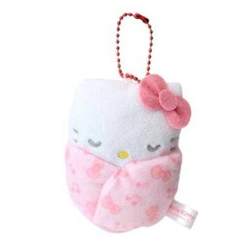 日本進口 kitty凱蒂貓 嬰兒 絨毛玩偶吊飾 造型玩偶吊鍊 布偶 鑰匙扣 掛飾 吊飾 聖誕禮物 生日禮物
