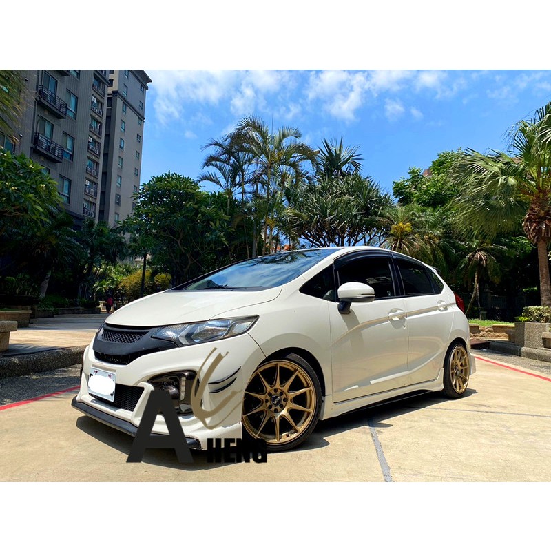 【FB搜尋桃園阿承】本田 超人氣FIT頂級 2015年 1.5CC 白色 二手車 中古車