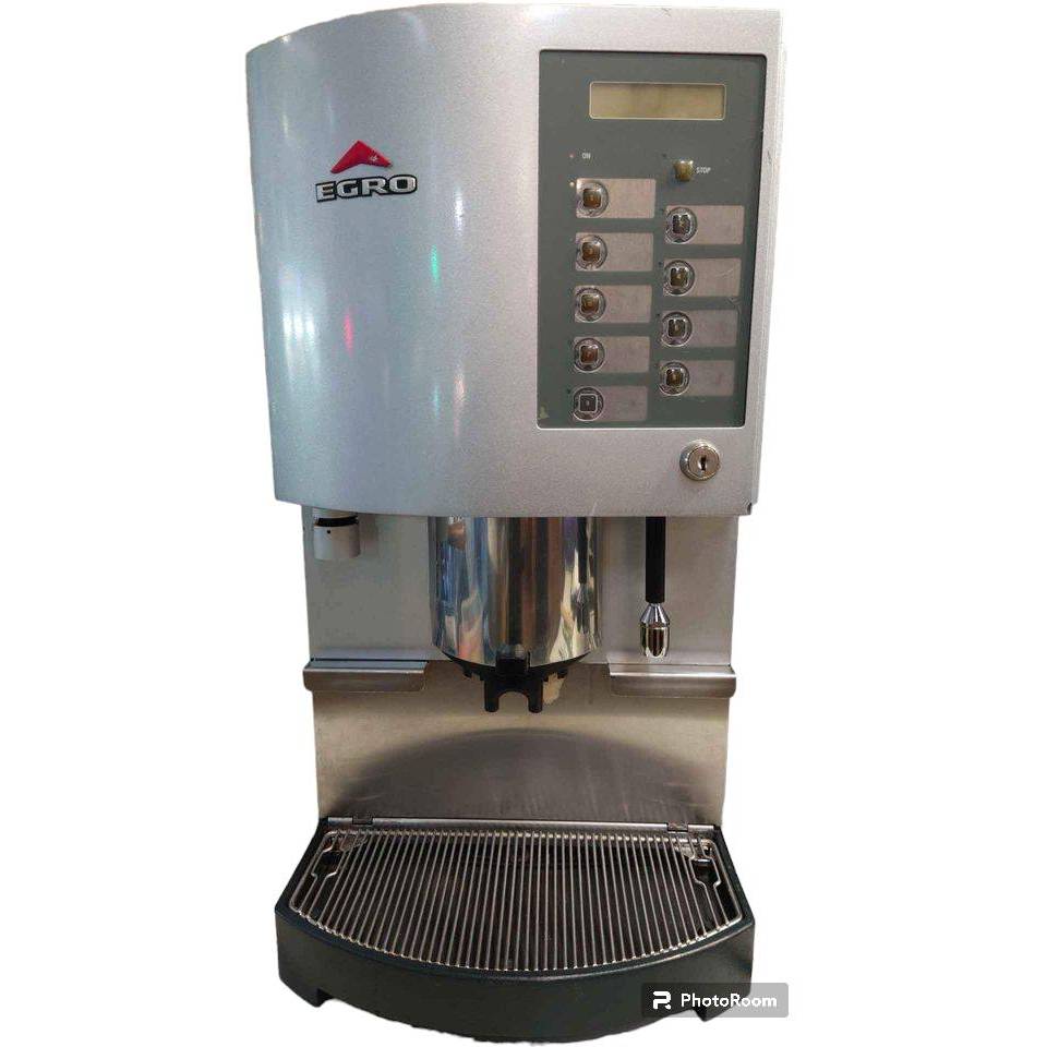 【泉嘉】月租4,000 含6磅咖啡豆  / 中古整新 瑞士EGRO50 全自動商用義式咖啡機 單豆槽 含冰箱