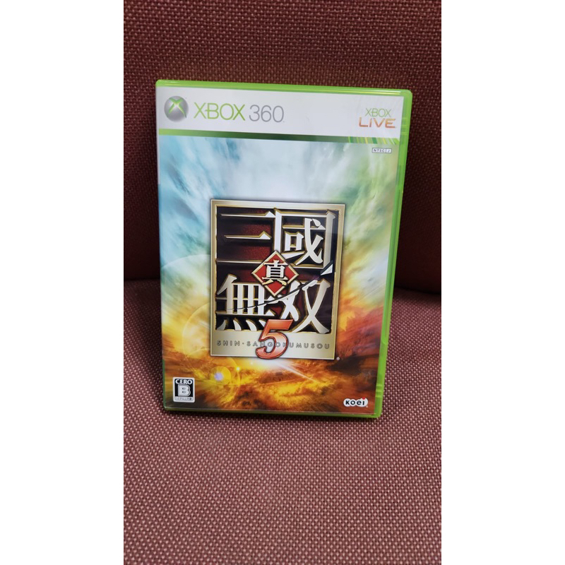 XBOX 360 原版遊戲 真三國無雙 5 日版