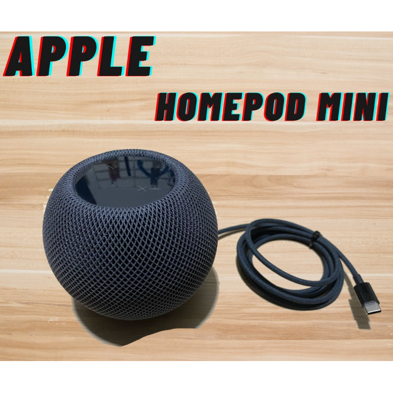 「二手良品」Apple HomePod mini 太空灰 siri語音助理 原廠包裝皆完整 附有20W電源轉換器