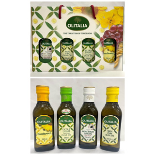 "億明食品" 橄欖油禮盒 義大利🇮🇹 OLITALIA奧利塔 橄欖油 四小福禮盒組🎁 250ml