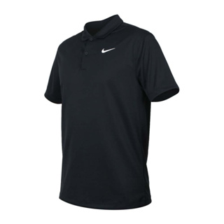 NIKE DRI-FIT POLO衫 男 短袖 上衣 高爾夫 網球 黑白 DH0858-010 【S.E運動】