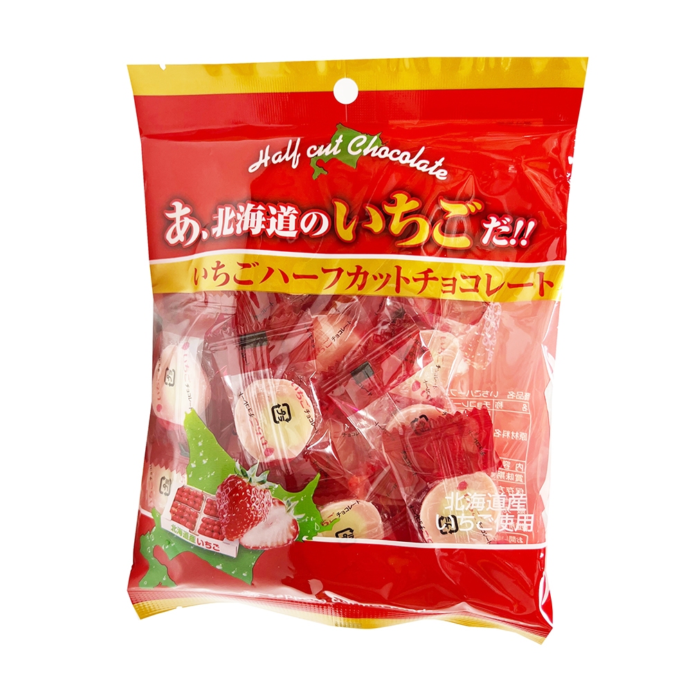 Sapporo Gourmet Foods 北海道草莓半切巧克力 80g【Donki日本唐吉訶德】