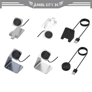 AC【圓盤立式充電座充】適用 Garmin Forerunner 945/935/245/245M 充電線 充電器