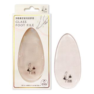 妝漾 嫩足玻璃磨腳器(1入) 磨腳皮 擺脫後腳跟死皮 腳跟龜裂 足底護理 磨腳 老撿死皮剋星【小三美日】DS008369