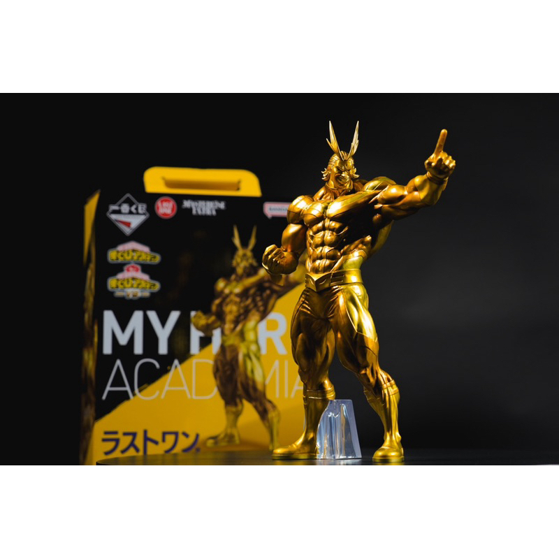 日版 我的英雄學院 黃金歐爾麥特 一番賞最後賞 All Might MASTERLISE EXTRA Gold ver.