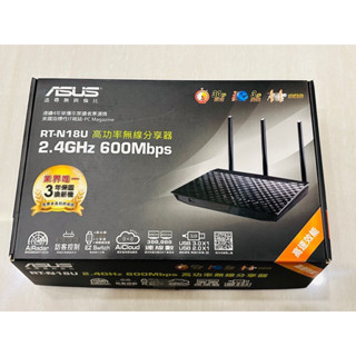 ASUS RT-N 18U高功率無線分享器 功能均正常運作 9成新 因為裝置升級故讓出需求