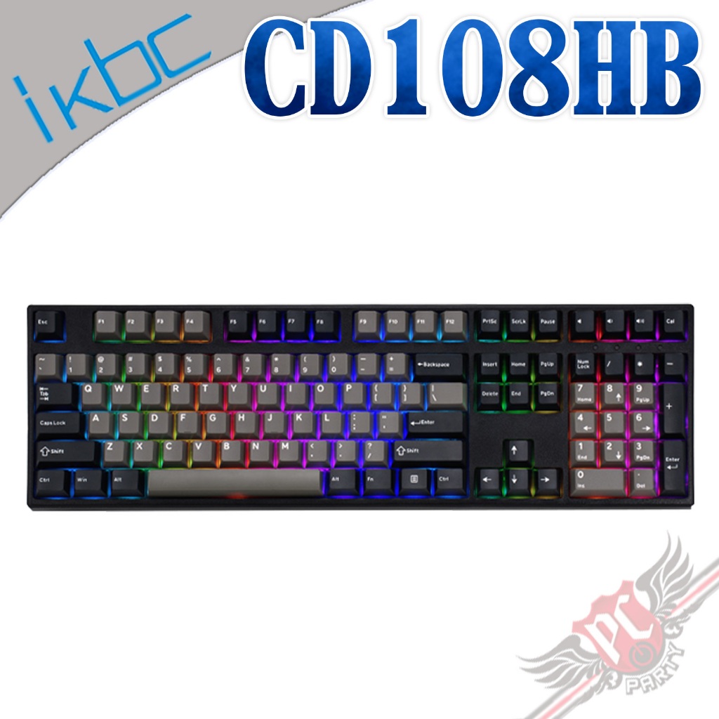 iKBC CD108HB 無線三模機械式鍵盤 PC PARTY