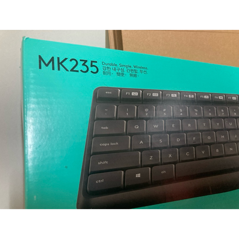 MK235 羅技 鍵盤⌨️  滑鼠組 送滑鼠墊一款式隨機