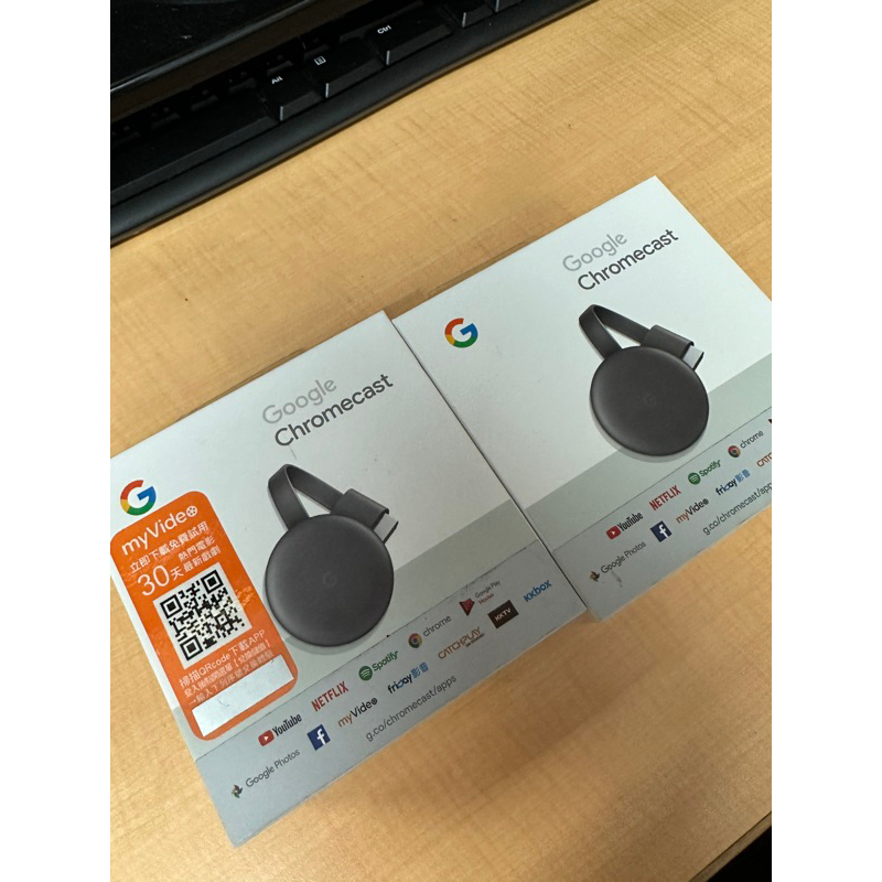 （已預定）Google Chromecast第三代HDMI高畫質電視棒/媒體串流播放器