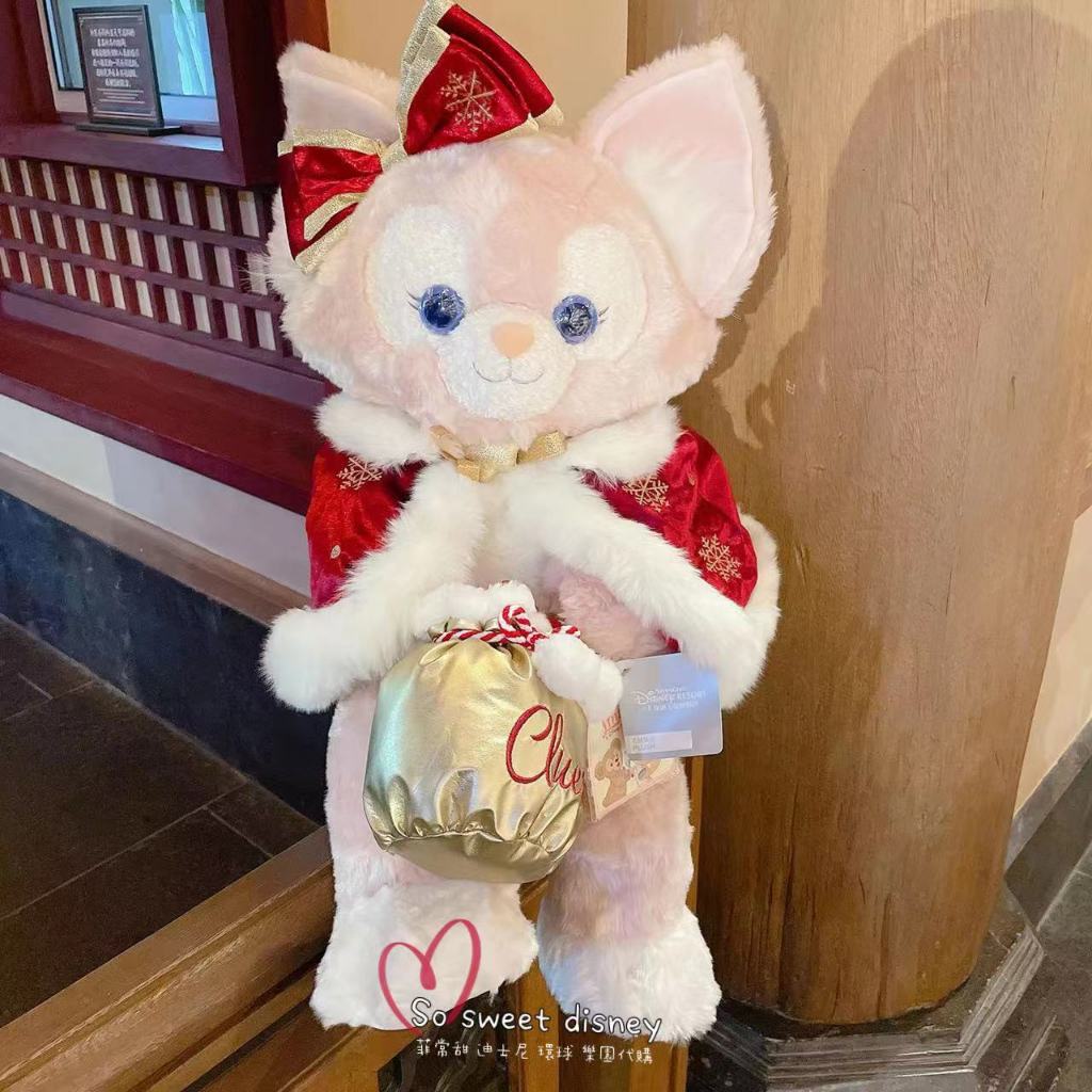 【菲常甜代購】預購上海迪士尼樂園代購 2023節日款 聖誕 M 玲娜貝兒 小狐狸 玩偶 娃娃